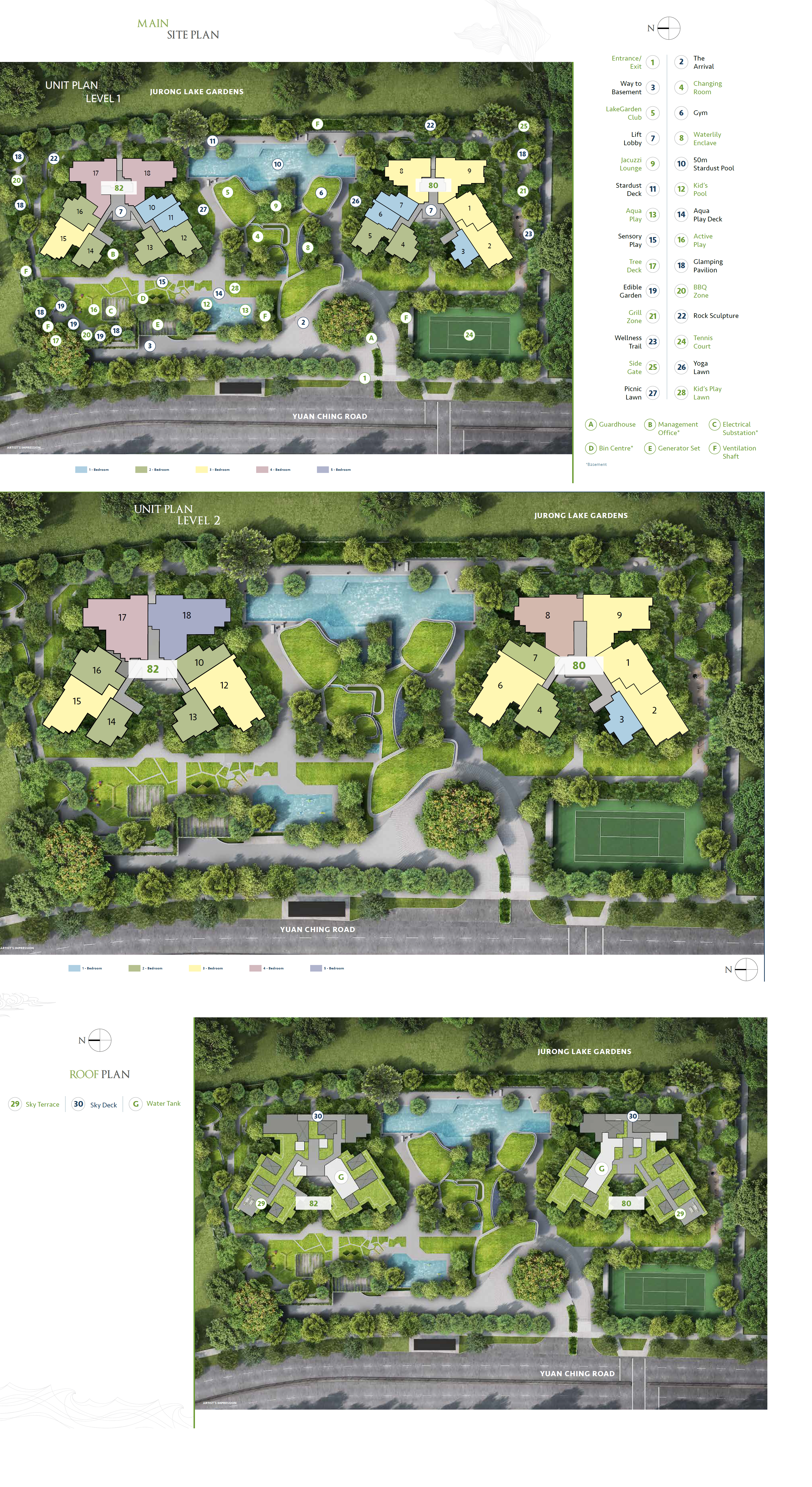 The LakeGarden Residences 嘉湖庭 site plan